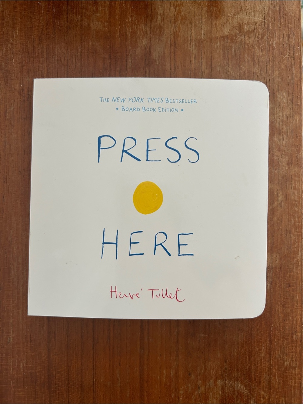 Press here children’s book silly interactive NWOT Herve Tullet